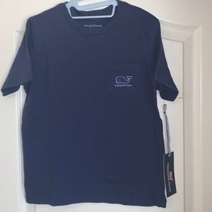 NWT Vineyard Vines navy blue tshirt size 6